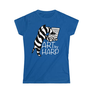 Art By Harp Merchandise: Women's Softstyle Tee