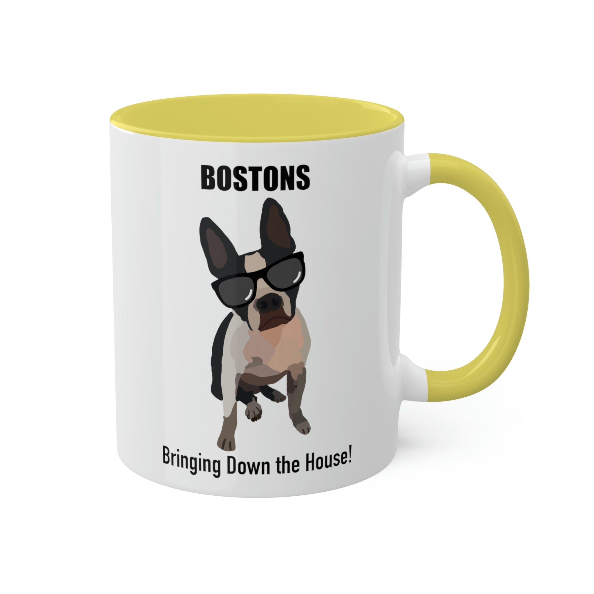 Bostons Bringing Down The House Mug - 12 Colors