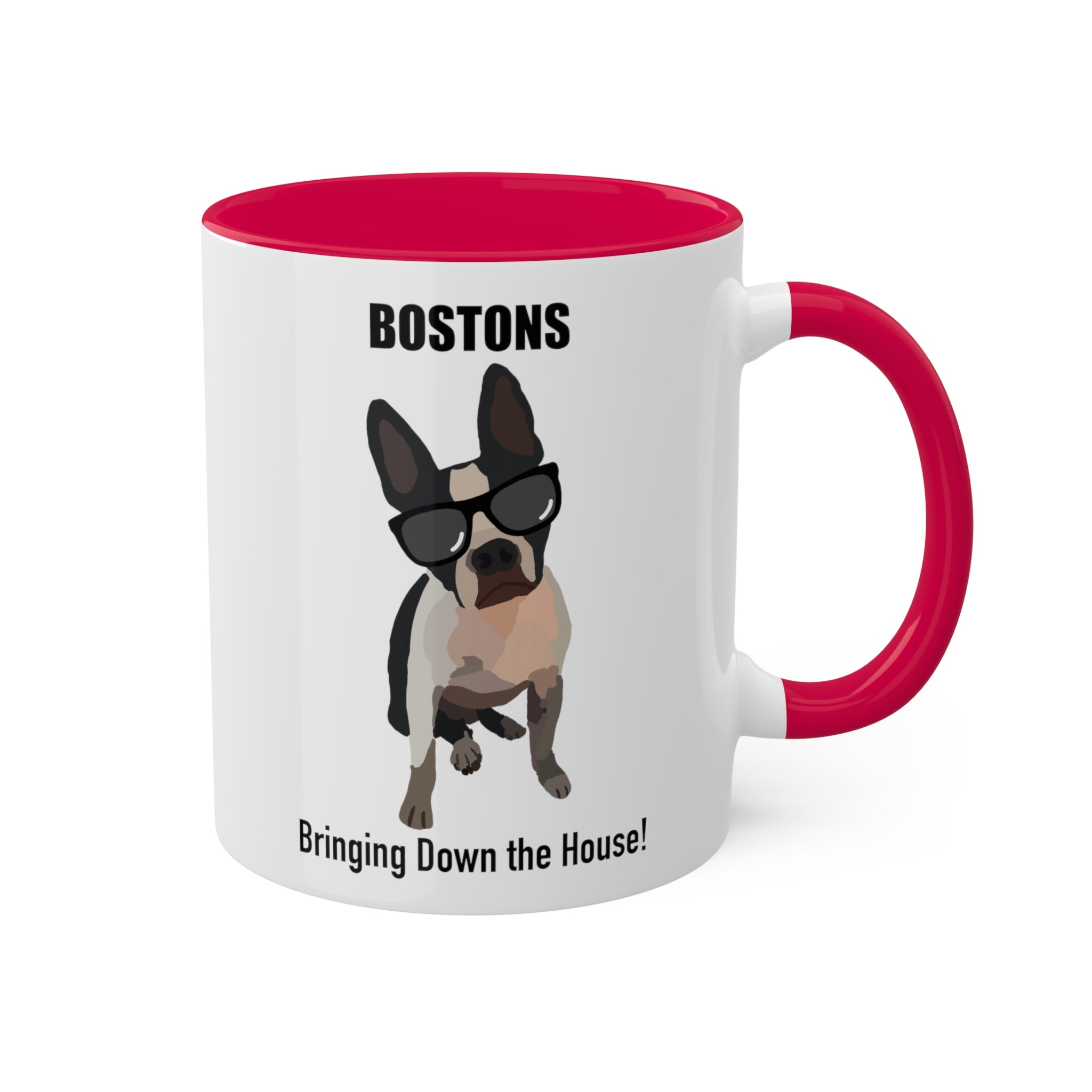 Bostons Bringing Down The House Mug - 12 Colors