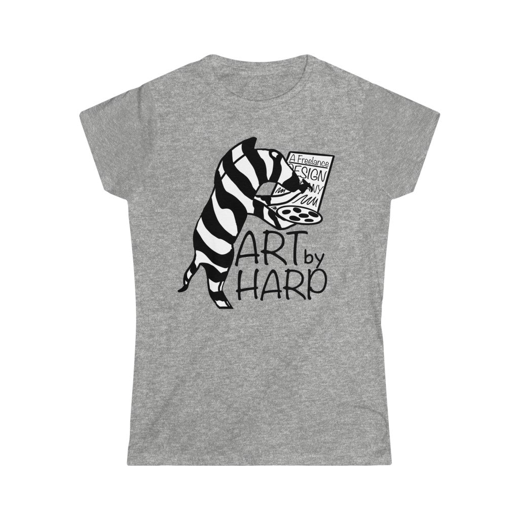 Art By Harp Merchandise: Women's Softstyle Tee