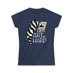 Art By Harp Merchandise: Women's Softstyle Tee