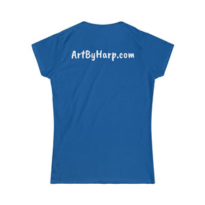 Art By Harp Merchandise: Women's Softstyle Tee