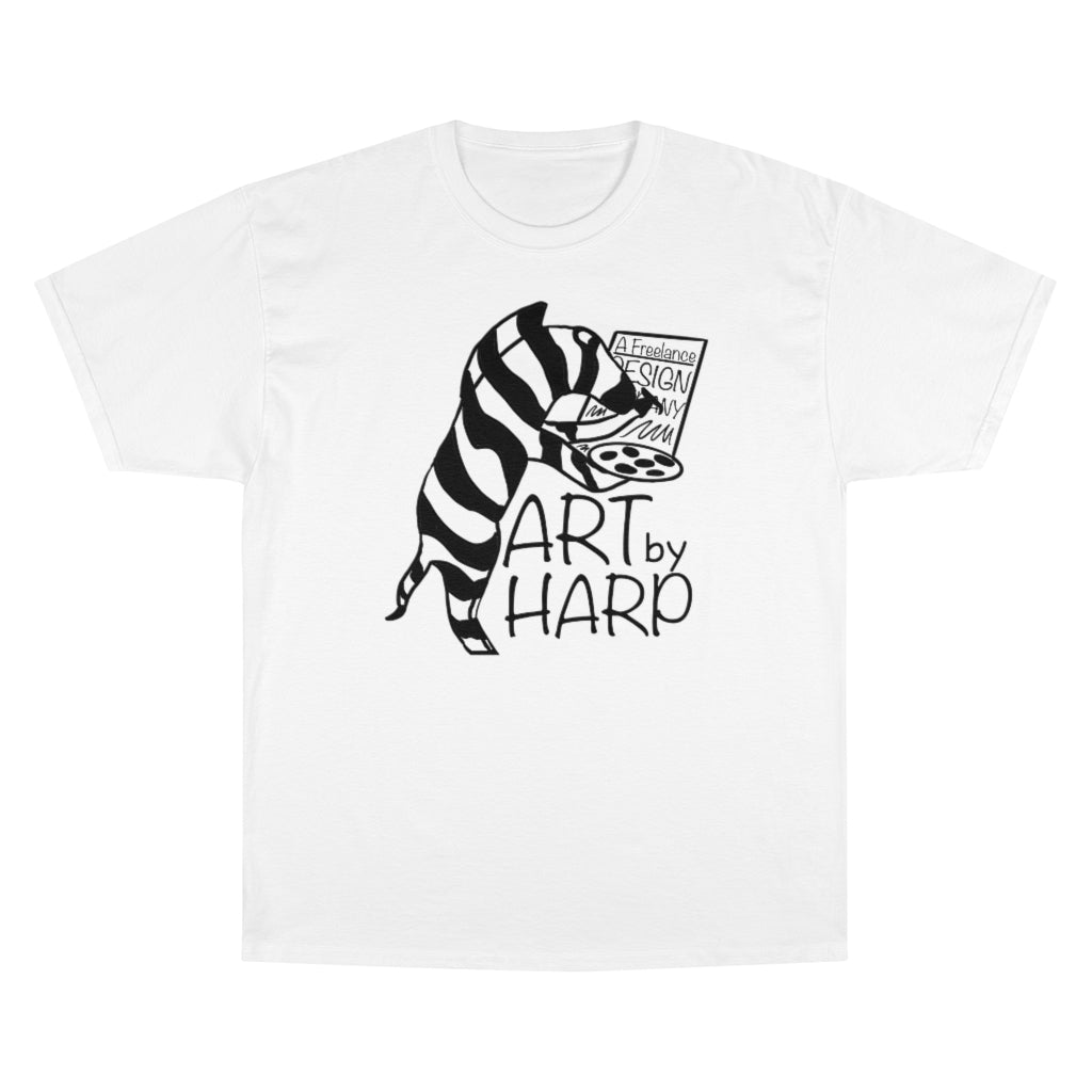 Art By Harp T-Shirt Made by Champion (main logo)