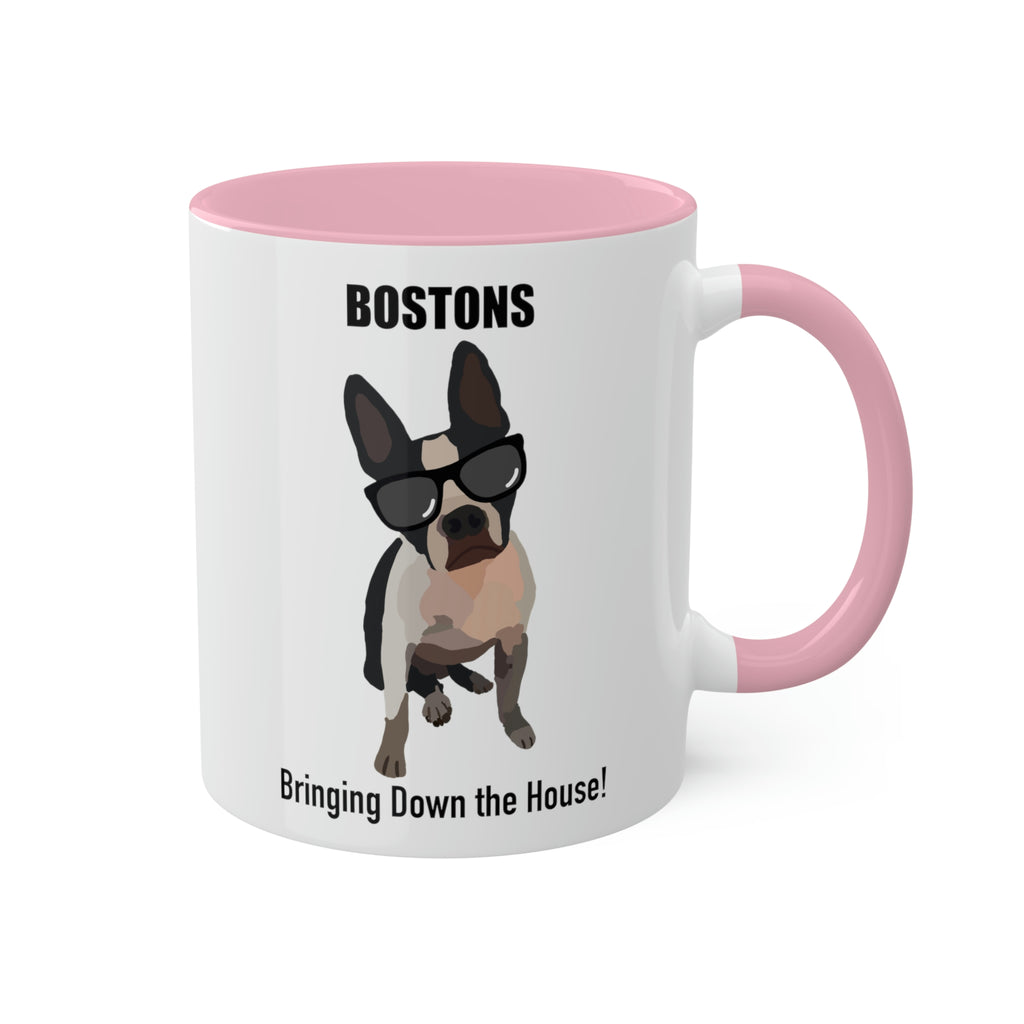 Bostons Bringing Down The House Mug - 12 Colors