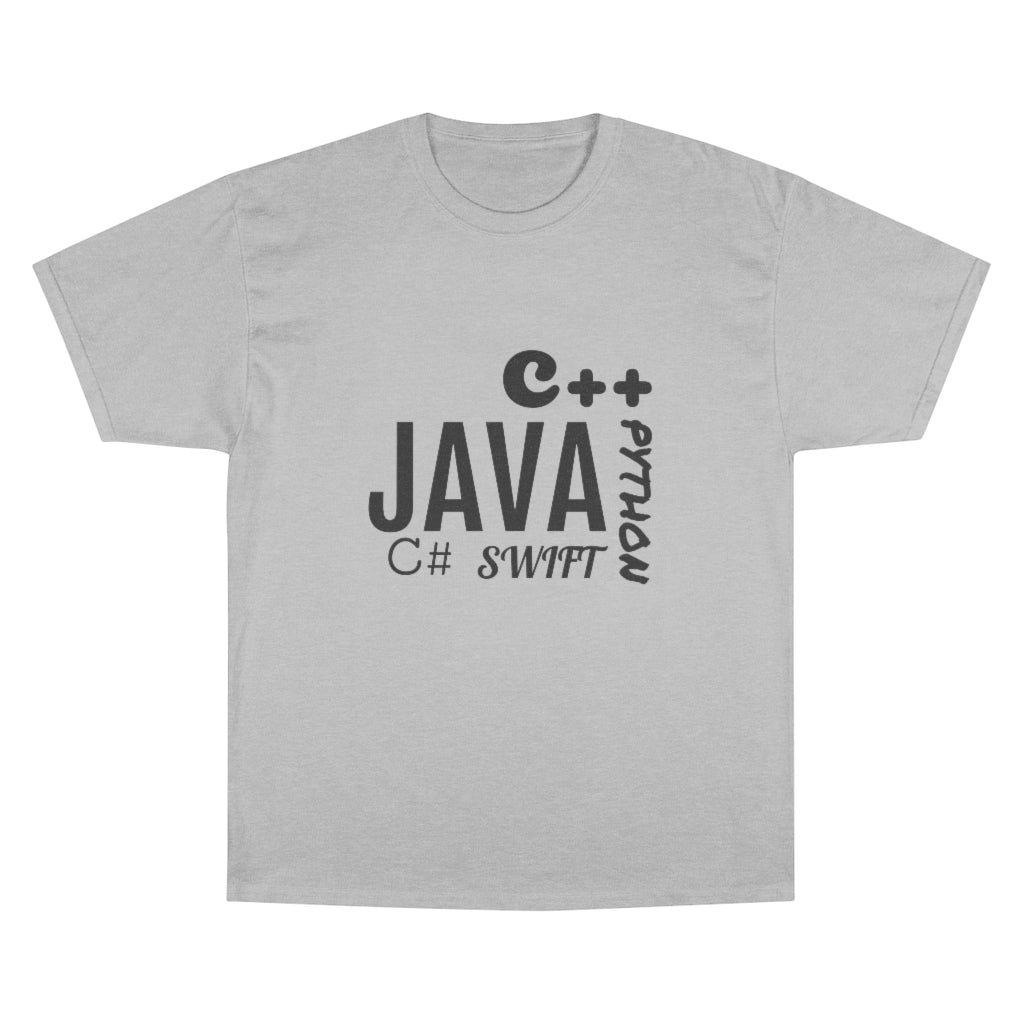 Coding Languages Champion T-Shirt