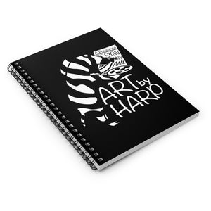 Art By Harp Merchandise: Spiral Notebook - Ruled Line