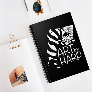 Art By Harp Merchandise: Spiral Notebook - Ruled Line