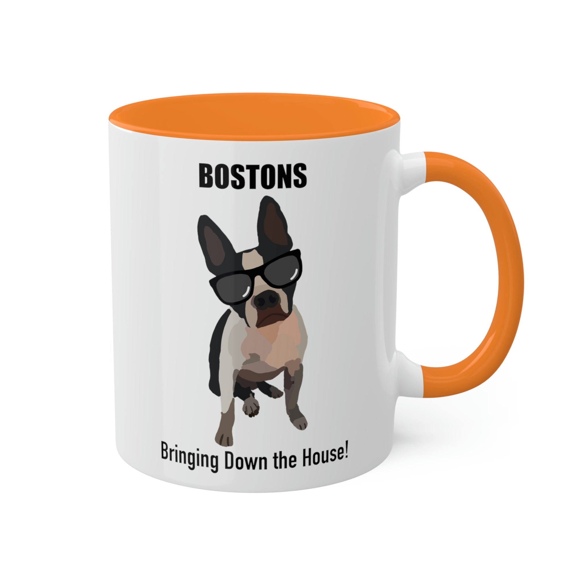 Bostons Bringing Down The House Mug - 12 Colors