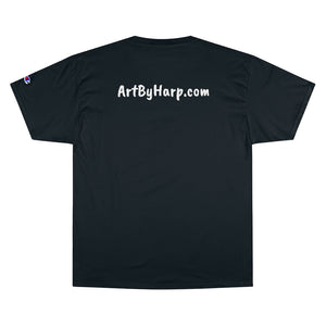 Art By Harp T-Shirt Made by Champion (main logo)