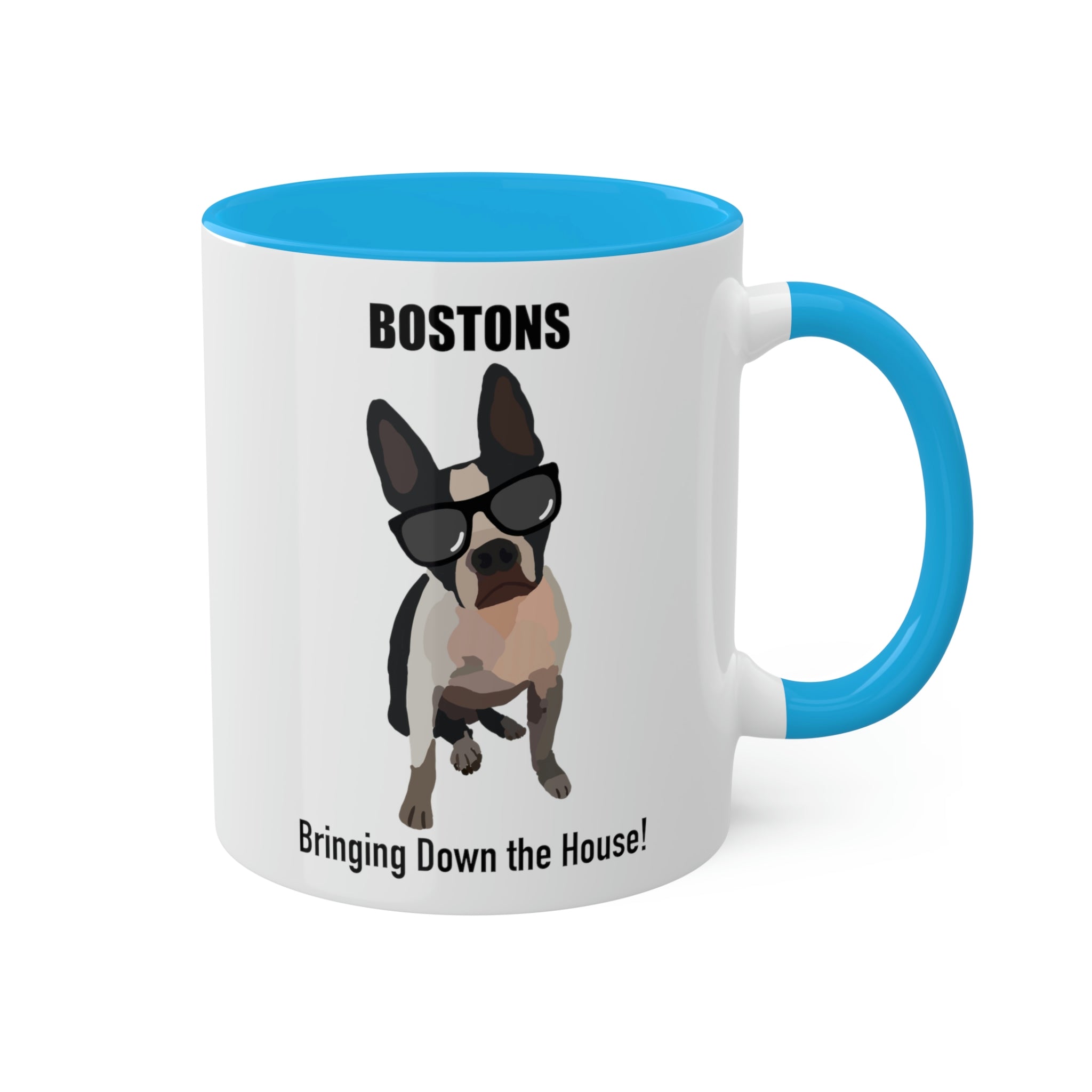 Bostons Bringing Down The House Mug - 12 Colors