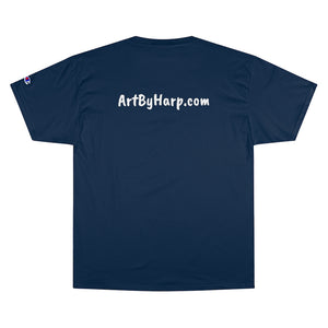 Art By Harp T-Shirt Made by Champion (main logo)