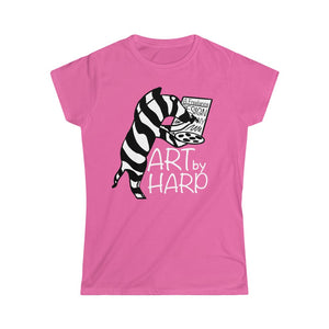 Art By Harp Merchandise: Women's Softstyle Tee