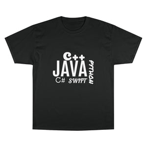 Coding Languages Champion T-Shirt