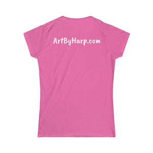 Art By Harp Merchandise: Women's Softstyle Tee