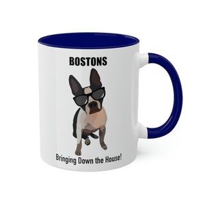 Bostons Bringing Down The House Mug - 12 Colors